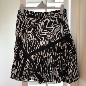 Etcetera animal print skirt